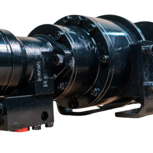 Terrain winch for woodchipper